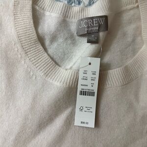 Jcrew Cashmere shrunken T-shirt Medium